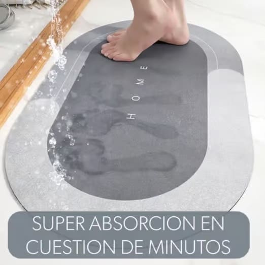 TAPETE DE BAÑO ANTIDESLIZANTE EXTREMADAMENTE ABSORBENTE